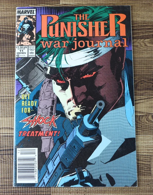 1989 Marvel Comics The Punisher War Journal Vol 1 #11 NEWSSTAND FN+/VF