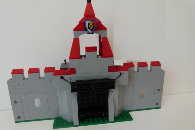 Set Construction Médiéval Sylmibloc Château Fort Dragon Chevalier - Occasion Comme Neuf