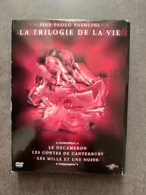 Pasolini La Trilogie De La Vie Decameron / Canterbury ... Coffret 3 Dvd Fr