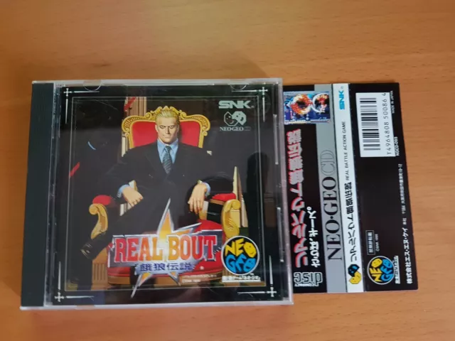 Neo Geo Cd Real Bout  Snk Neogeo