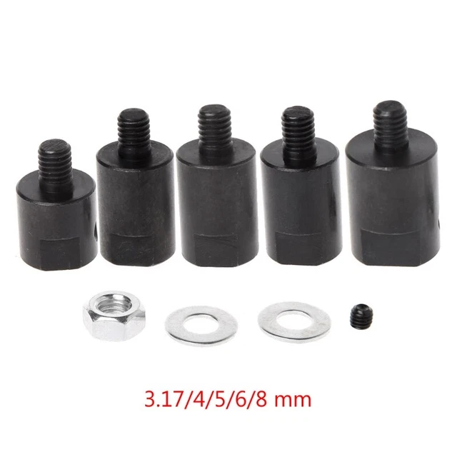 3.17/4/5/6/8mm  Motor Shaft Coupler Sleeve Saw  Coupling Chuck Adapter