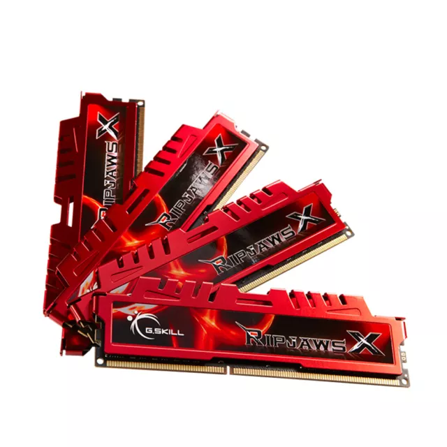 G.SKILL Ripjaws X 32GB 16GB 8GB 4GB DDR3 1600MHz PC3-12800 Desktop Memory LOT BT