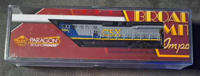 Broadway Limited 3744 N CSX GE AC6000 Diesel Loco #634 Paragon3 Sound/DC/DCC