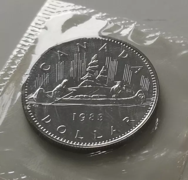 *** Canada  1983  Voyageur   Nickel  Dollar  *** Proof  Like  Mint  Sealed  ***