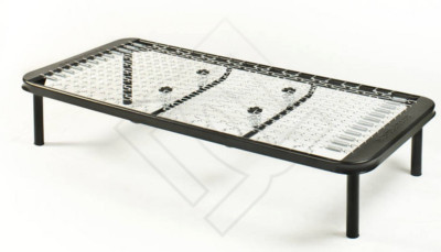 CON PIEDI H40 FERRO DOGHE MULTISTRATO STRETTE RESISTENTE RETE LETTO SINGOLA 90X190 
