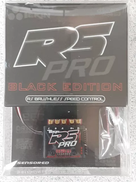 Tekin RS Pro Black Edition BL Sensored/Sensorless Brushless ESC TT1160 Brand New