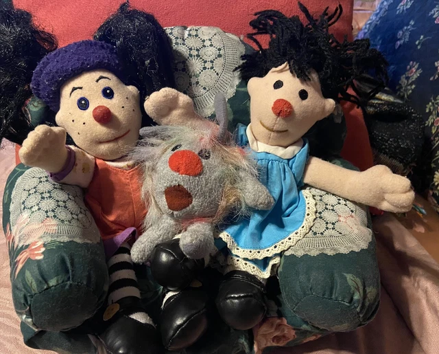 VTG BIG COMFY Couch Small Sofa Set Molly Dust Bunny Target