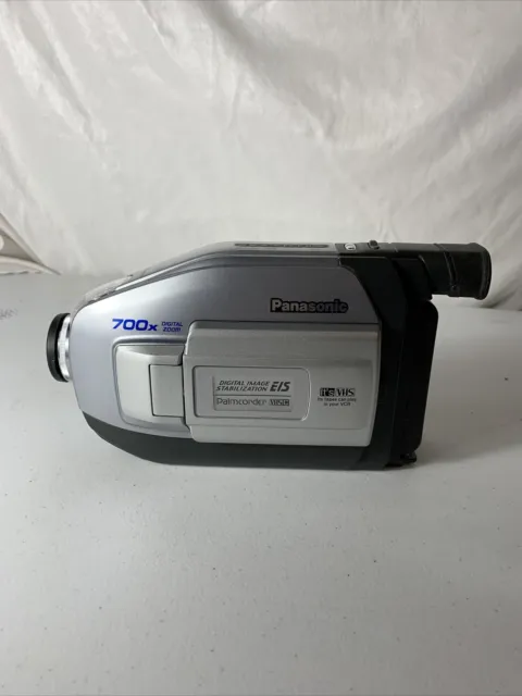 Panasonic PV-L354D Camcorder VHS-C 700x Digital Zoom Used Untested