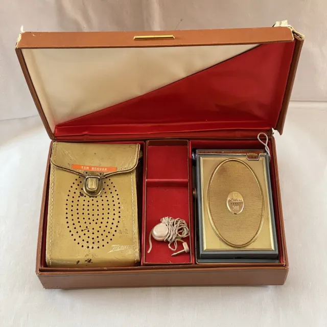 Zenith Royal 500-H Transistor Radio With Display Box - Read Description