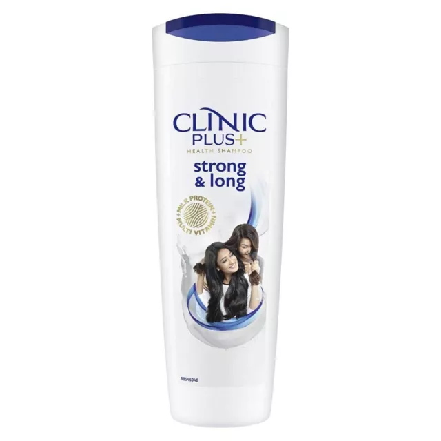 Champú para cabello fuerte y saludable Clinic Plus+ -Proteína de leche- 80...