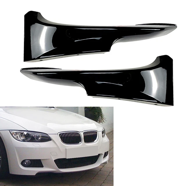 For BMW 3 Series E92 E93 M-Tech 325i 328i 330i Front Bumper Lip Corner Splitters