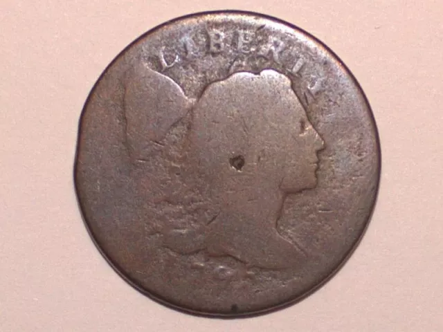 🌟 1795 Liberty Cap US American Large Cent Penny Coin RARE DATE