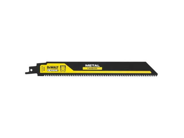 DeWalt DT20435-QZ 230mm 8TPI Carbide Reciprocating Saw Metal Cut Blade