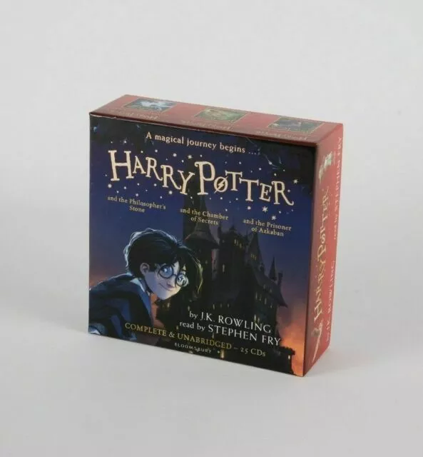 Harry Potter  Books 1-3 by J.K. Rowling (Audio CD)