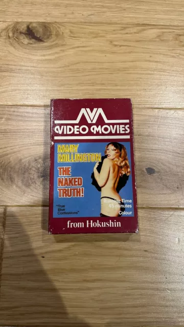 Extremely Rare 1980 Vintage Film The Naked Truth Film on Betamax Video