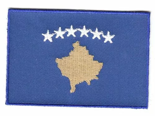 Flaggen Aufnäher Patch Kosovo Fahne Flagge