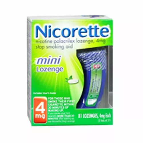 Nicorette Mini Losange Menthe 4 MG 81 Chaque Par Nicorette