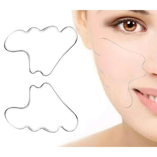 Face Remover Silicone Pads Reusable Anti Face Pad Anti Wrinkle Smoothing PatchPN