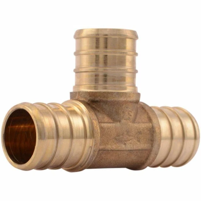 Sharkbite 3/4'' X 3/4'' X 3/4'' Pex Brass Crimp Tee