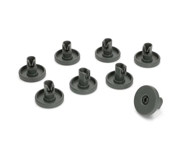 Zanussi Geschirrspüler Ersatzrollen - 8x Korbroller 25mm Für Oberkorb & Unterkorb