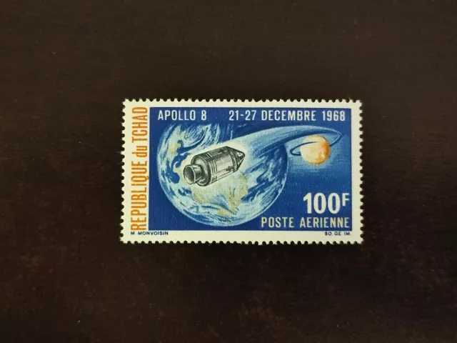 AN41/ Tschad - Tchad - 1969 - Mi 222  | Yv PA 55 - Raumfahrt - MNH