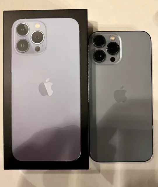 Apple Iphone 13 Pro Max 256gb Sierra Blue Factory Unlocked