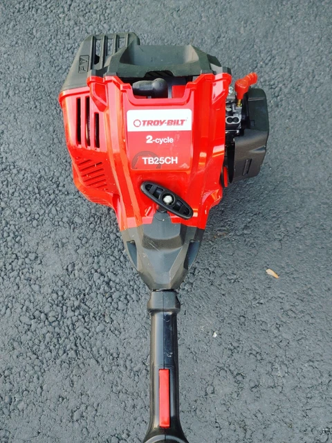 Troy-Bilt 25 cc Gas 2-Cycle String Shaft Trimmer with Attachment Capabilities