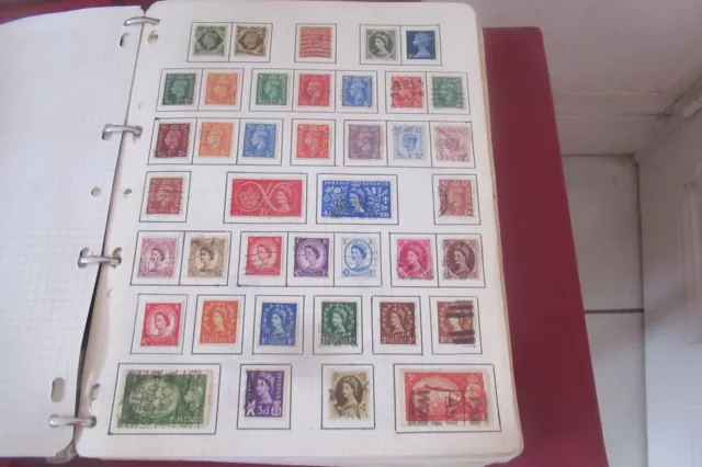 GRANDE - BRETAGNE     LOT Timbres et lettres