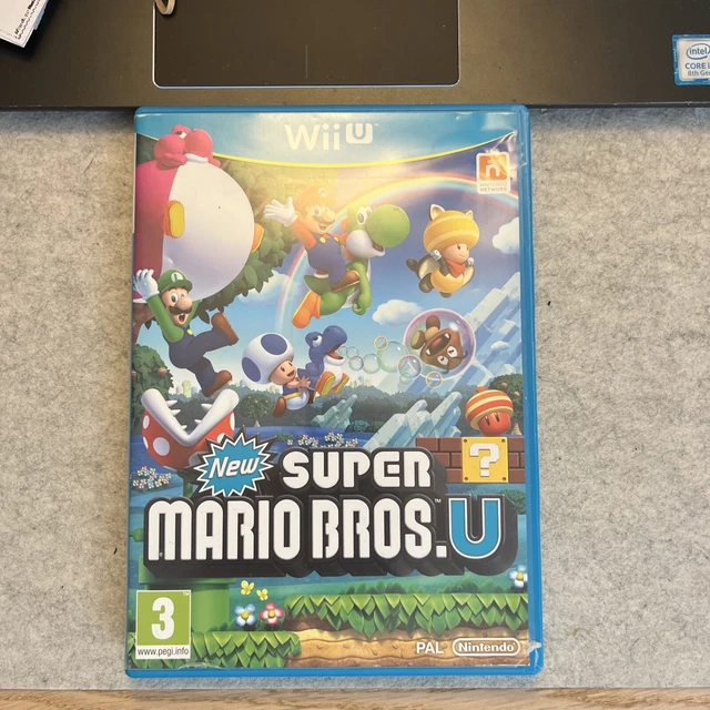 BOÎTE VIDE SEULE Super Mario Bros U Nintendo Wii U Pal Fra Empty Box
