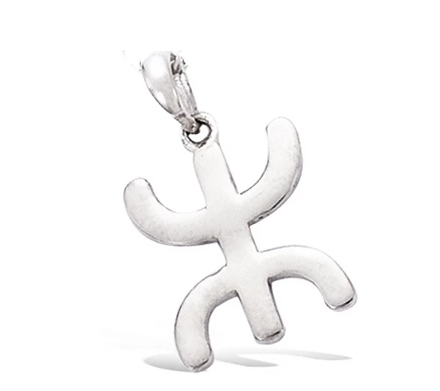 Broche Ancienne Croix Du Sud Touareg Berbère - Argent Massif - Occasion - Bijou Ethnique