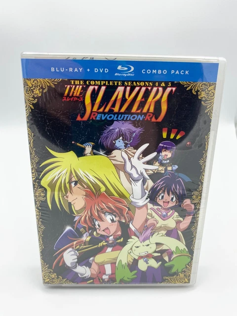 SLAYERS THE COMPLETE Seasons 4-5 Revolution/Evolution R (Blu