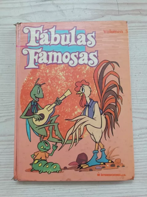 Fabulas Famosas Volumen 5 - 1982 -  Interediciones J.M