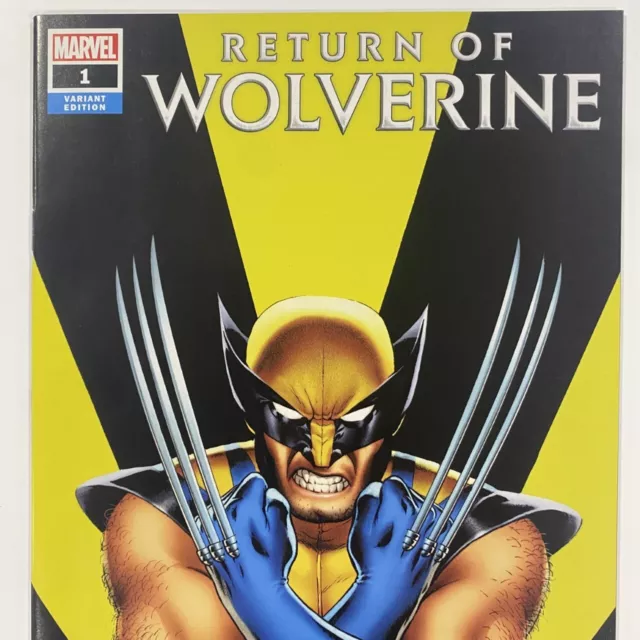 Return of Wolverine #1 1:50 Cassaday Incentive Variante Edition 2018 2