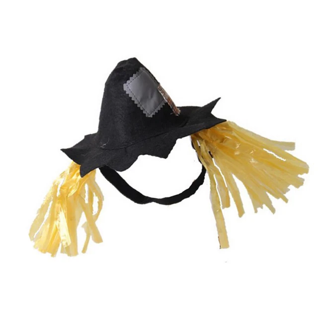 Hut Vliesstoffe Hund Scarecrow Hut Katze Headwear Party Kostüm Zubehör für Hund