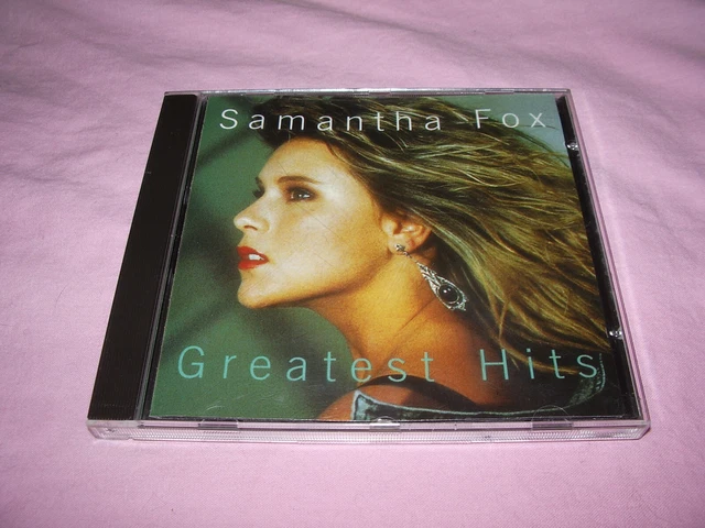 Cd Album Samantha Fox Greatest Hits 18 Titres 1999