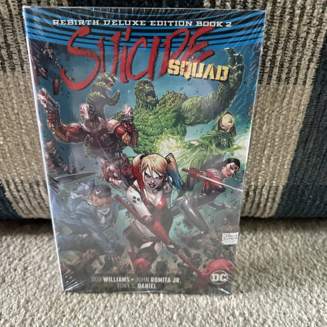 Suicide Squad Rebirth Deluxe Edition Book 2 New DC Comics HC Hardcover Sealed C8