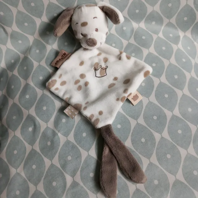 Nattou Dalmation Puppy Dog Security Comfort Blanket Blankie Soother Lovey