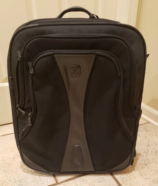 Tumi T Tech Expandable Suitcase  Black Upright 57621D 21" 2