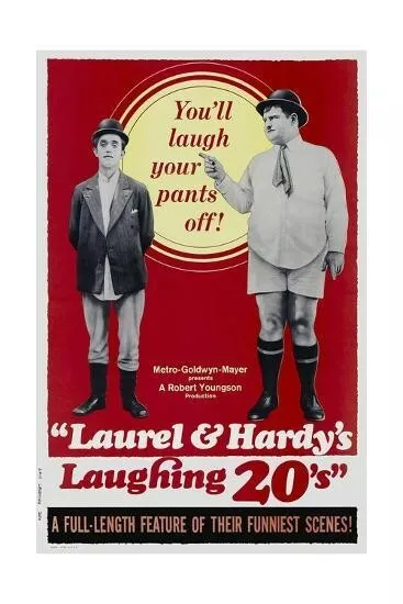 Laughing años 20 Laurel & Hardy DVD B&W Bufonadas comedia silenciosa