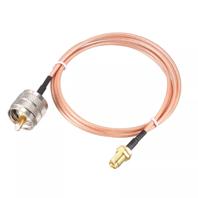 Cloison SMA Femelle Vers UHF Pl-259 Mâle RG316 RF Câble Coaxial 3ft