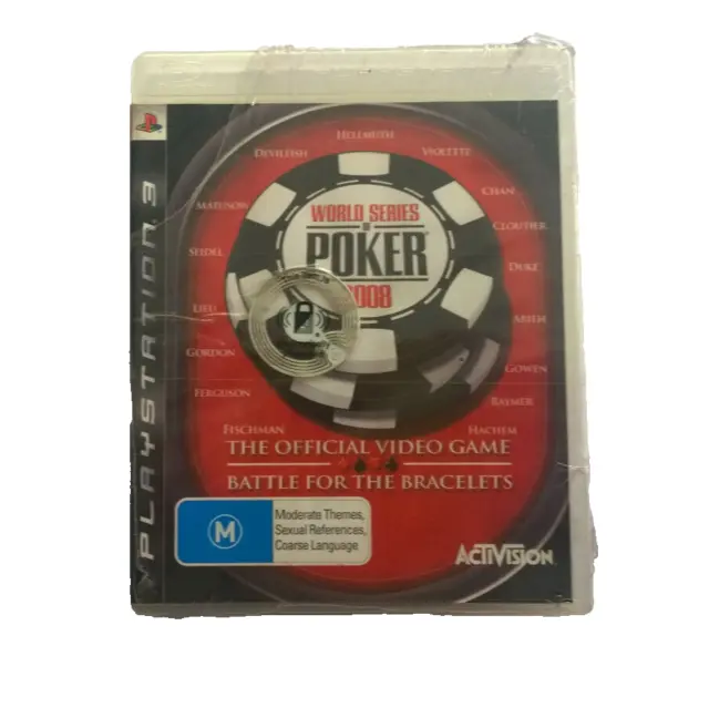 New Sony Playstation 3 Ps3    World Series Of Poker 2008 Free Postage 🇦🇺 👊