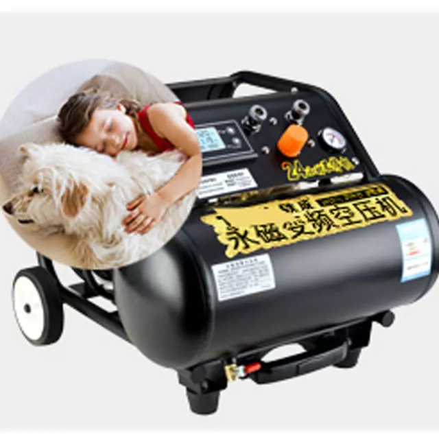Magnet Variable Frequency Air Compressor Oil-free Woodworking Spray Paint 2