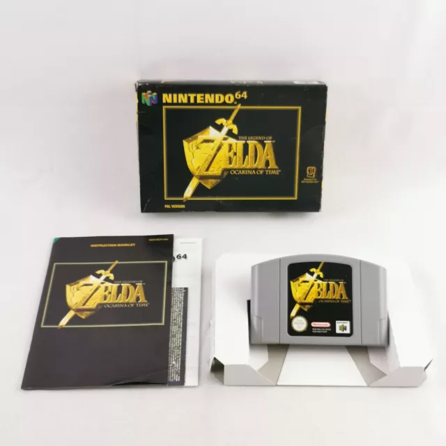The Legend Of Zelda Ocarina Of Time N64 Nintendo 64 Complete Boxed PAL