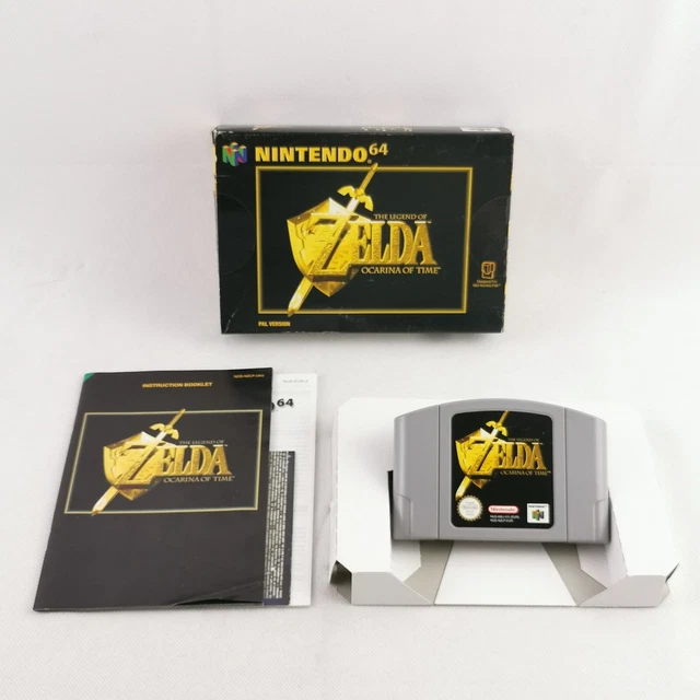 The Legend Of Zelda Ocarina Of Time N64 Nintendo 64 Complete Boxed PAL