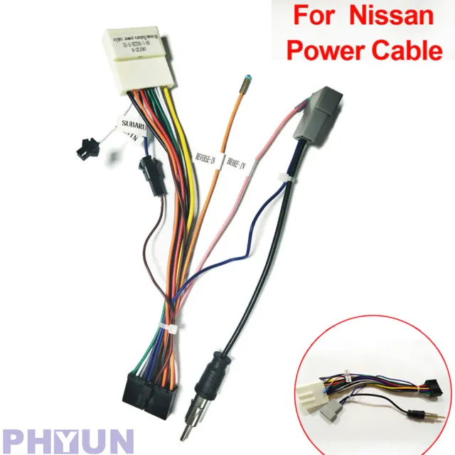 20 Pin to ISO Wiring Harness Adapter 20P Plug ISO Connector Conversion  Cable Universal Accessories Wire for DIN Screen Car Radio