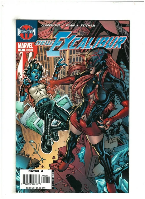 New Excalibur #2 NM- 9.2 Marvel Comics 2006 House of M Decimation
