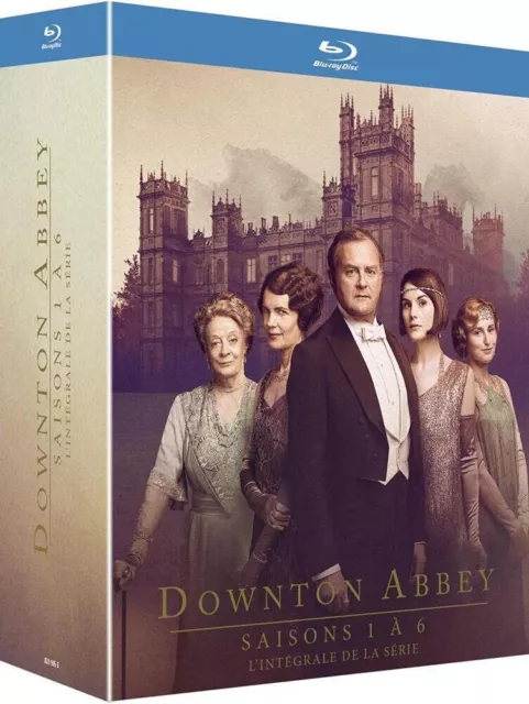 Coffret Blu-Ray Histoire : Downton Abbey - Saisons 1 A 6 - Serie Complete