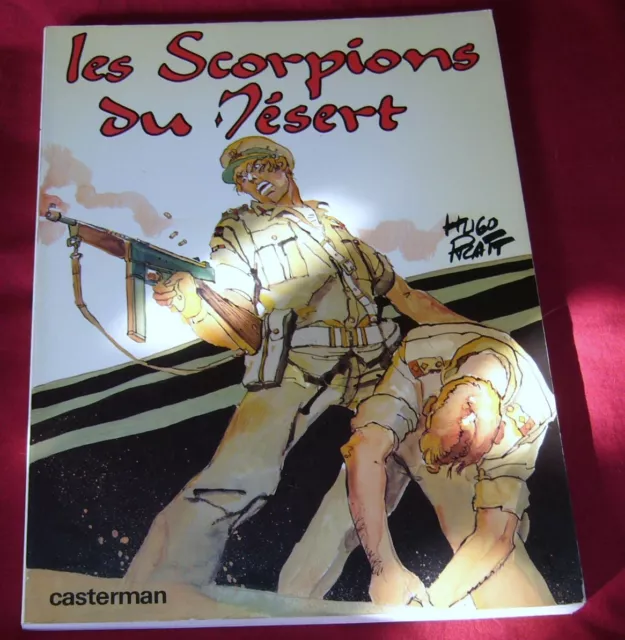 CORTO MALTESE - LES SCORPIONS DU DESERT - HUGO PRATT - CASTERMAN - Broché - BE