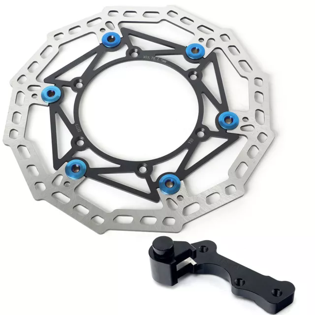 Oversize 270mm Front Brake Disc Rotor Bracket YZ 125 250 YZ450F 08-19 YZ250F 07+