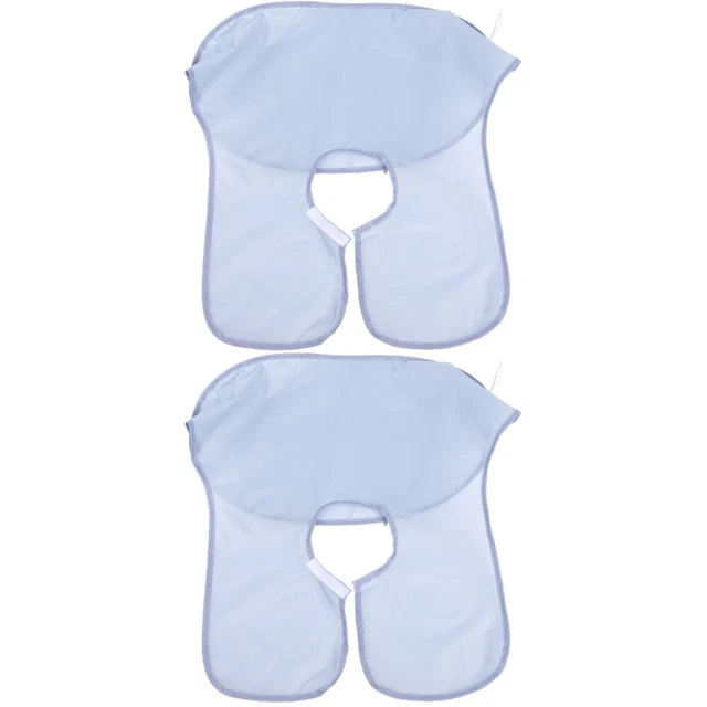 2 Pc Polyester Rasiertuch Fräulein Lätzchen Für Frauen Haarschnittfänger